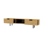 Szafka RTV-25 Drewno Lite Dąb Loft Lakier Rozmiary od 100 cm do 200 cm PREMIUM